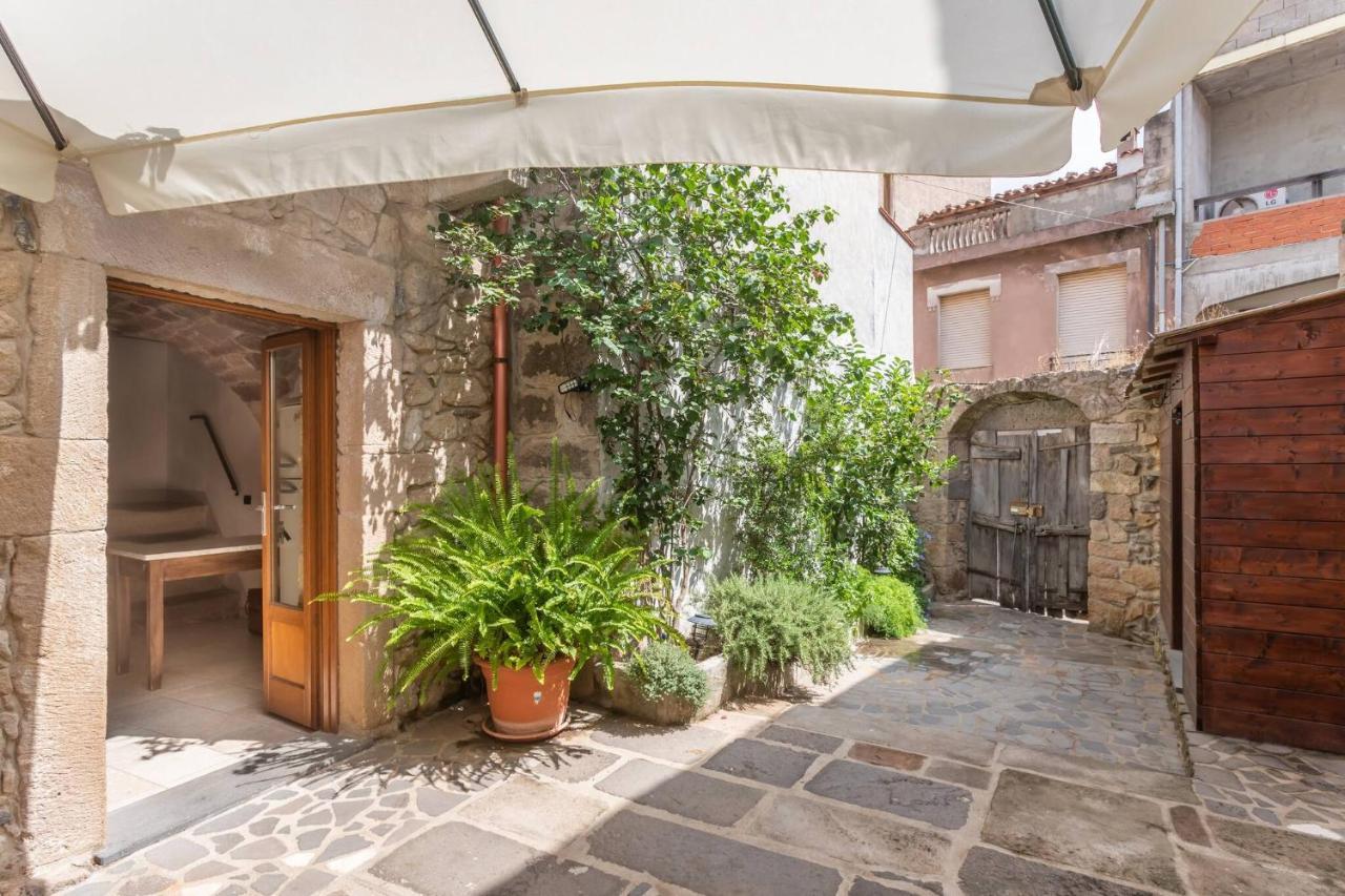 The Private Courtyard In Sardinia Villa Scano Montiferro Exterior photo