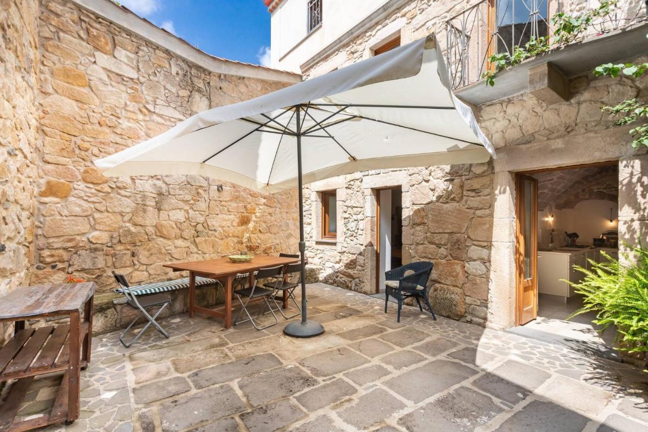 The Private Courtyard In Sardinia Villa Scano Montiferro Exterior photo